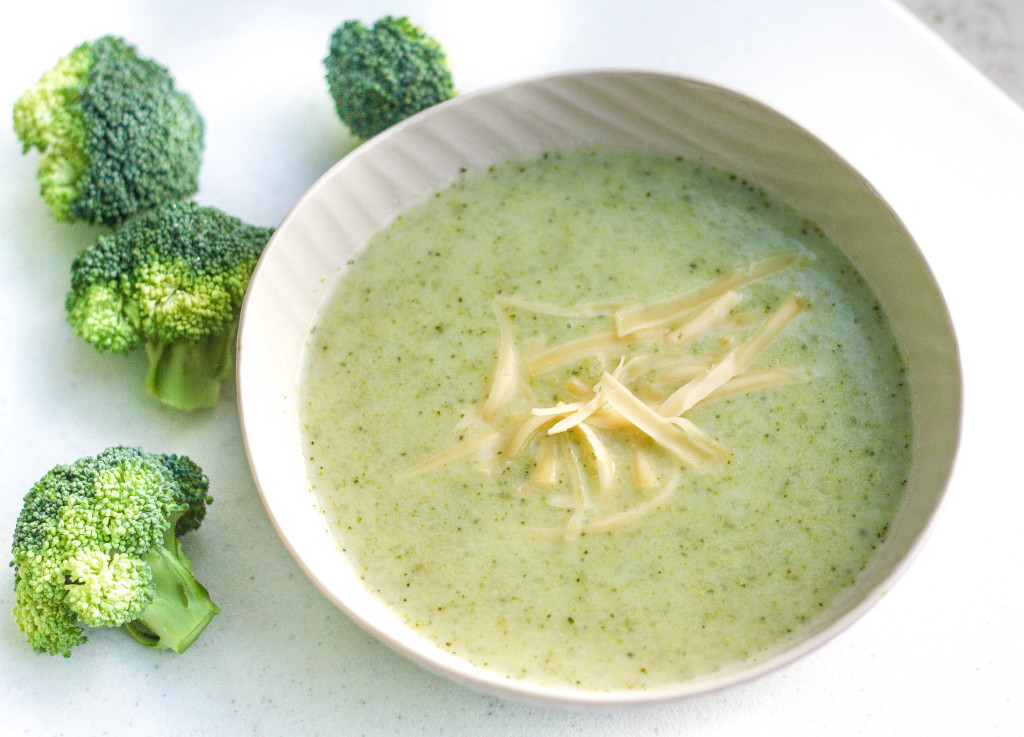 Light Cream of Broccoli Soup Ahead of Thyme