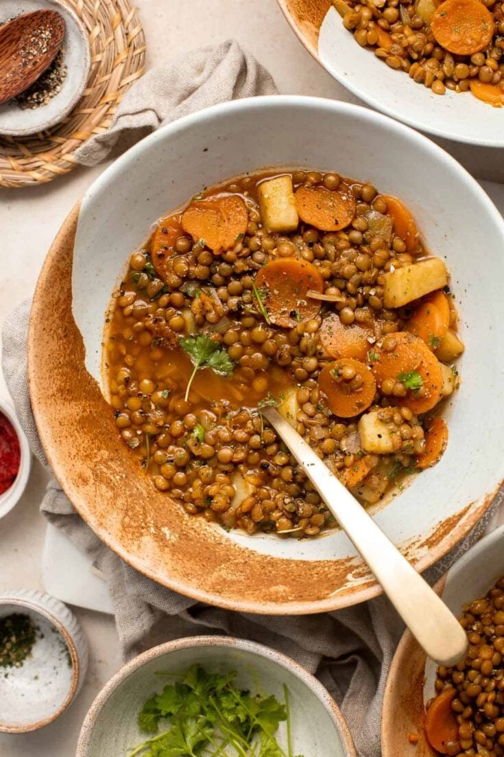Lentil Stew Ahead of Thyme