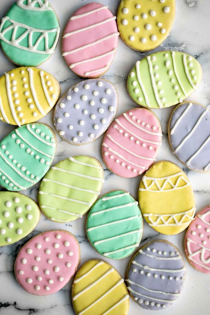 Sugar cookies are golden brown with crispy edges and soft and thick on the inside. They are buttery and sweet, easy to make in one bowl, and freeze well. | aheadofthyme.com