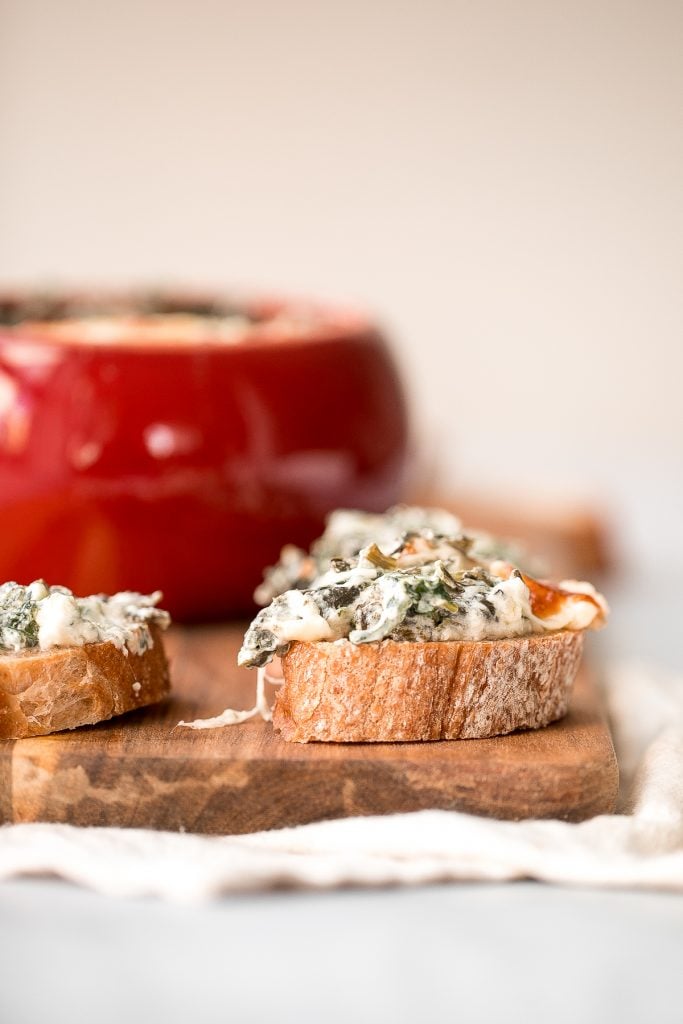 Baked Spinach Dip - Ahead of Thyme