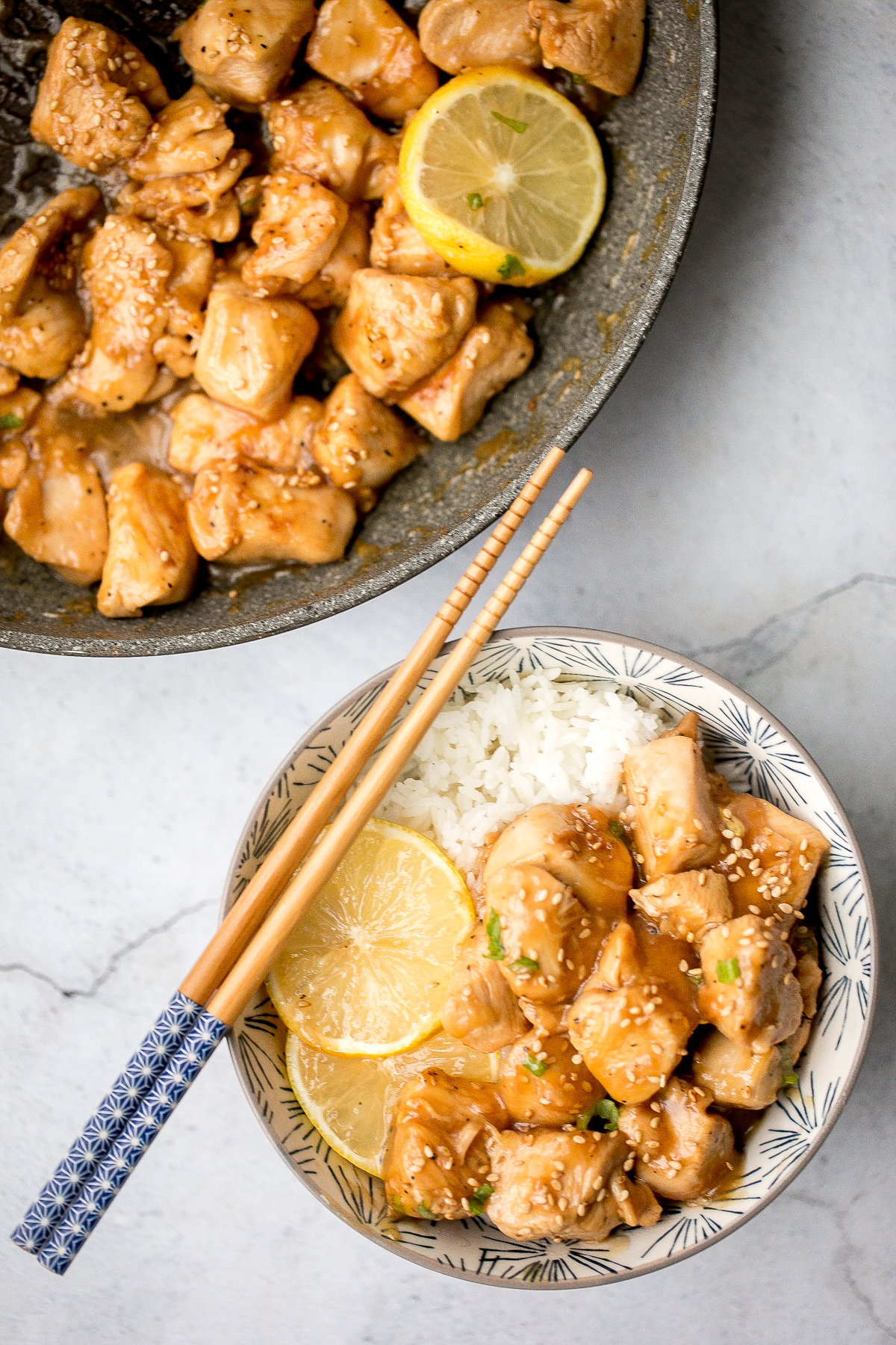 Healthy Lemon Chicken Ahead of Thyme