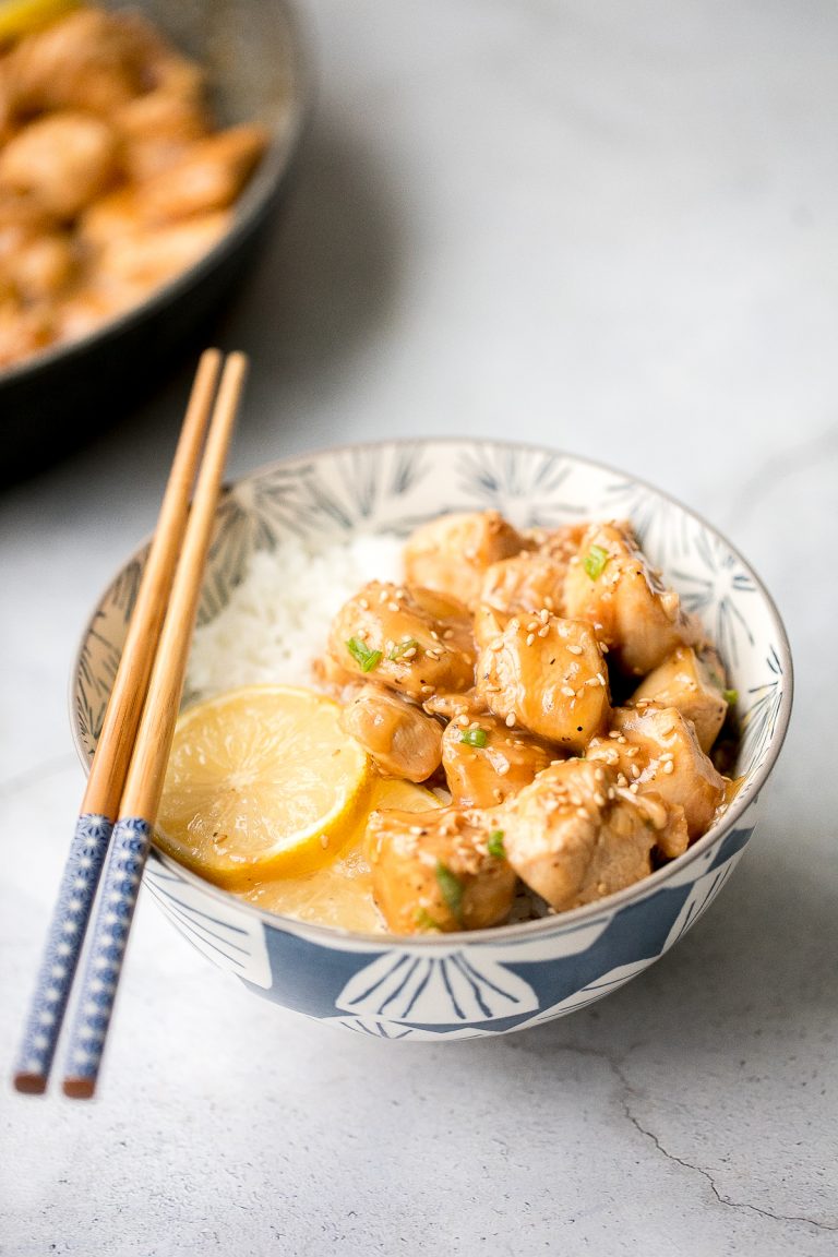 Healthy Lemon Chicken Ahead of Thyme