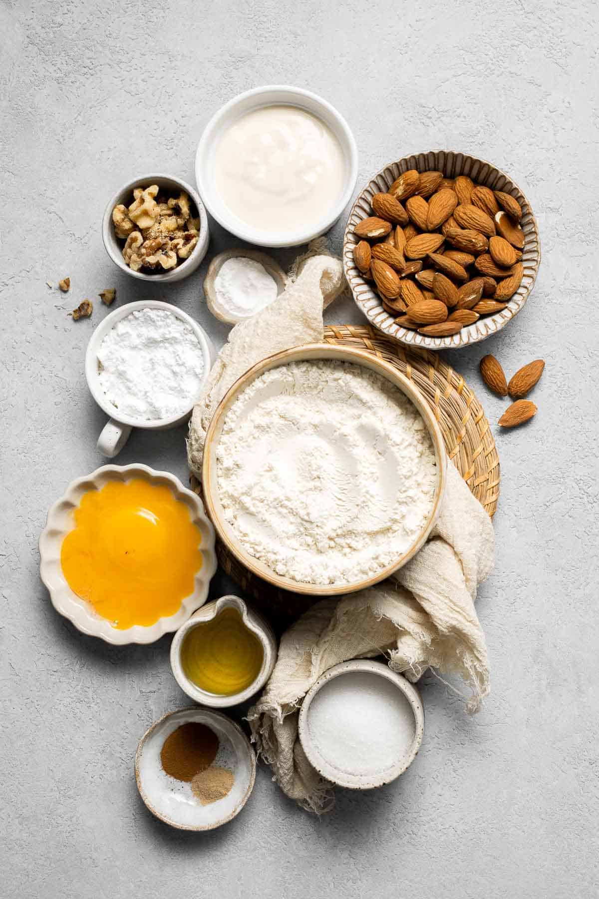 Ghotab (or Qottab) are traditional Persian walnut-filled crescent pastries that are delicate and crisp outside with a spiced, nutty filling inside. | aheadofthyme.com