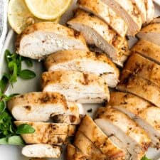 Baked Chicken Breast with Greek Souvlaki Marinade-image