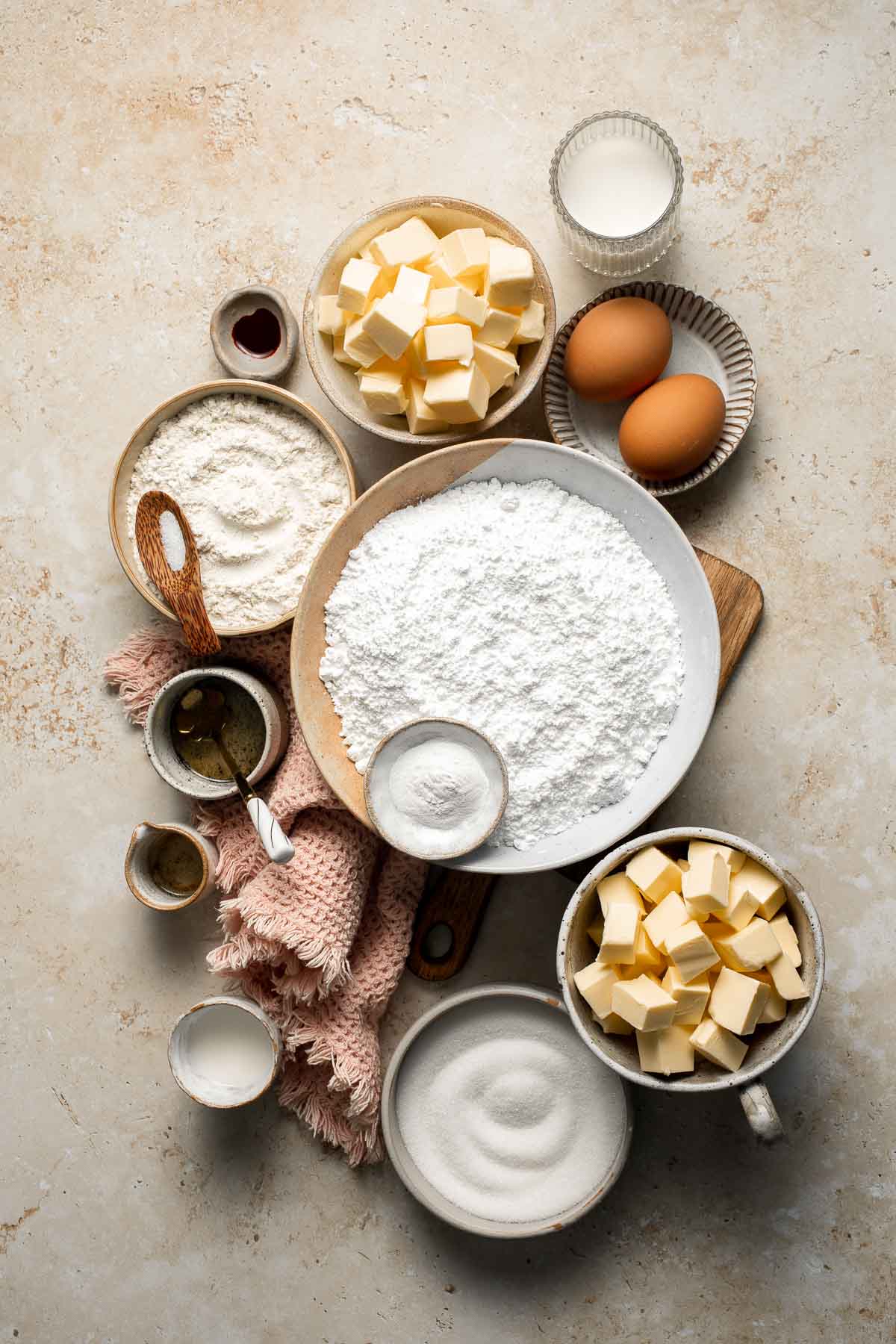 This Mother’s Day, treat someone special (or yourself!) to these beautifully light, airy, and fluffy Vanilla Cupcakes with Rose Petal Buttercream. | aheadofthyme.com