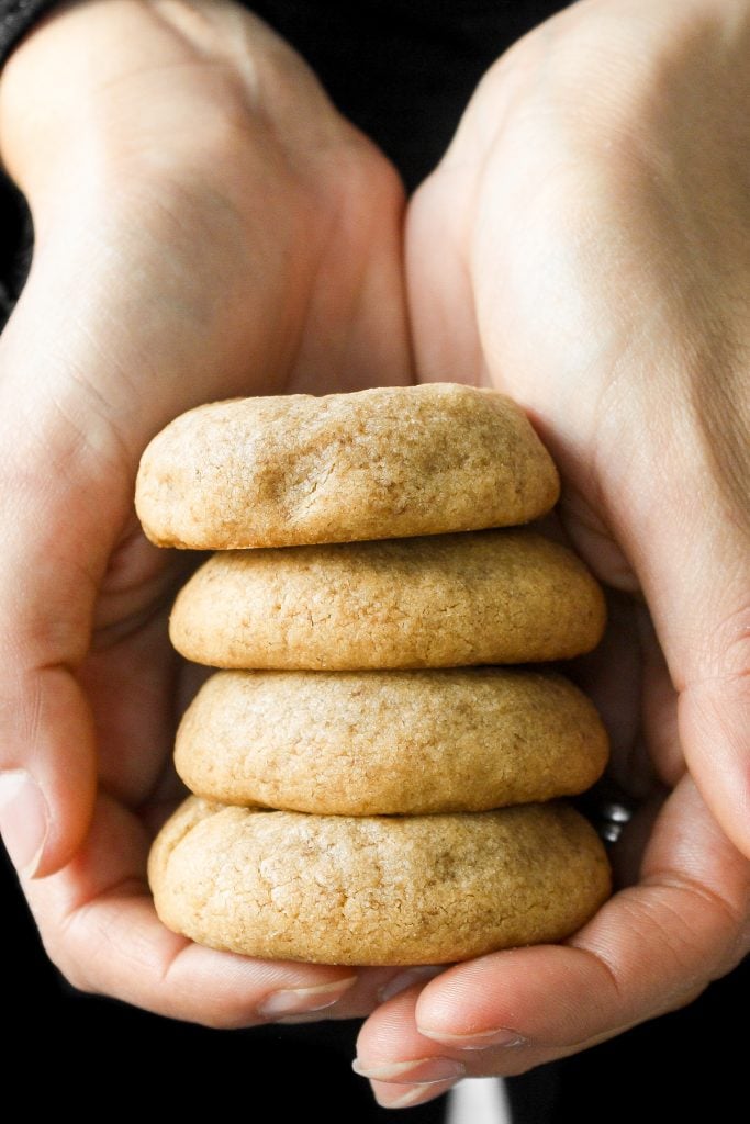 The best classic soft and chewy peanut butter cookies are puffy and thick, stay soft for days, and melt in your mouth. Make them in under 20 minutes. | aheadofthyme.com