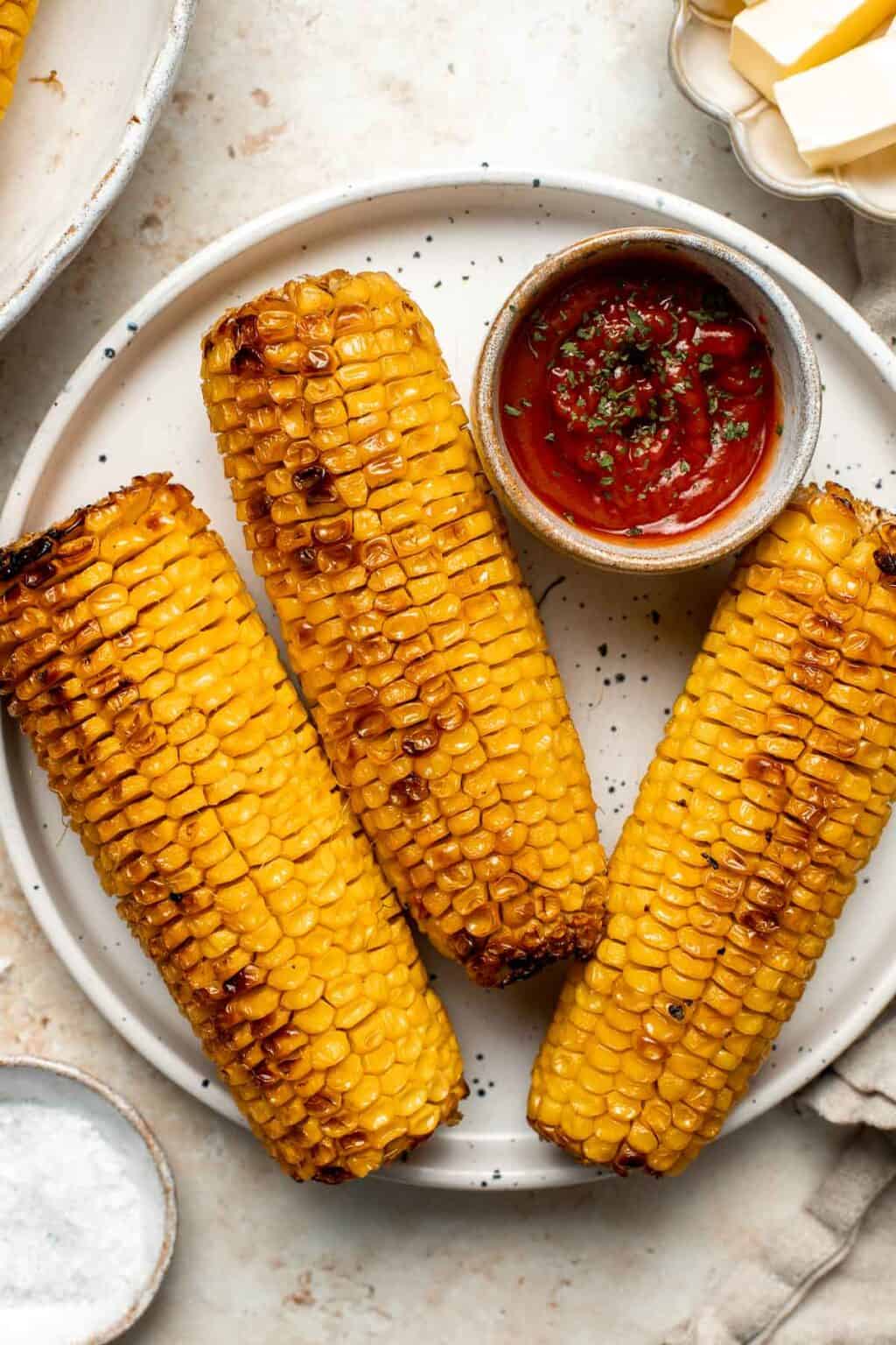 OvenRoasted Corn on the Cob Ahead of Thyme