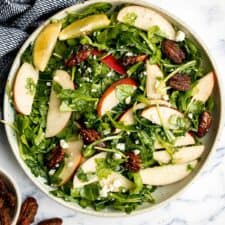 Arugula Salad with Apple and Pecan-image