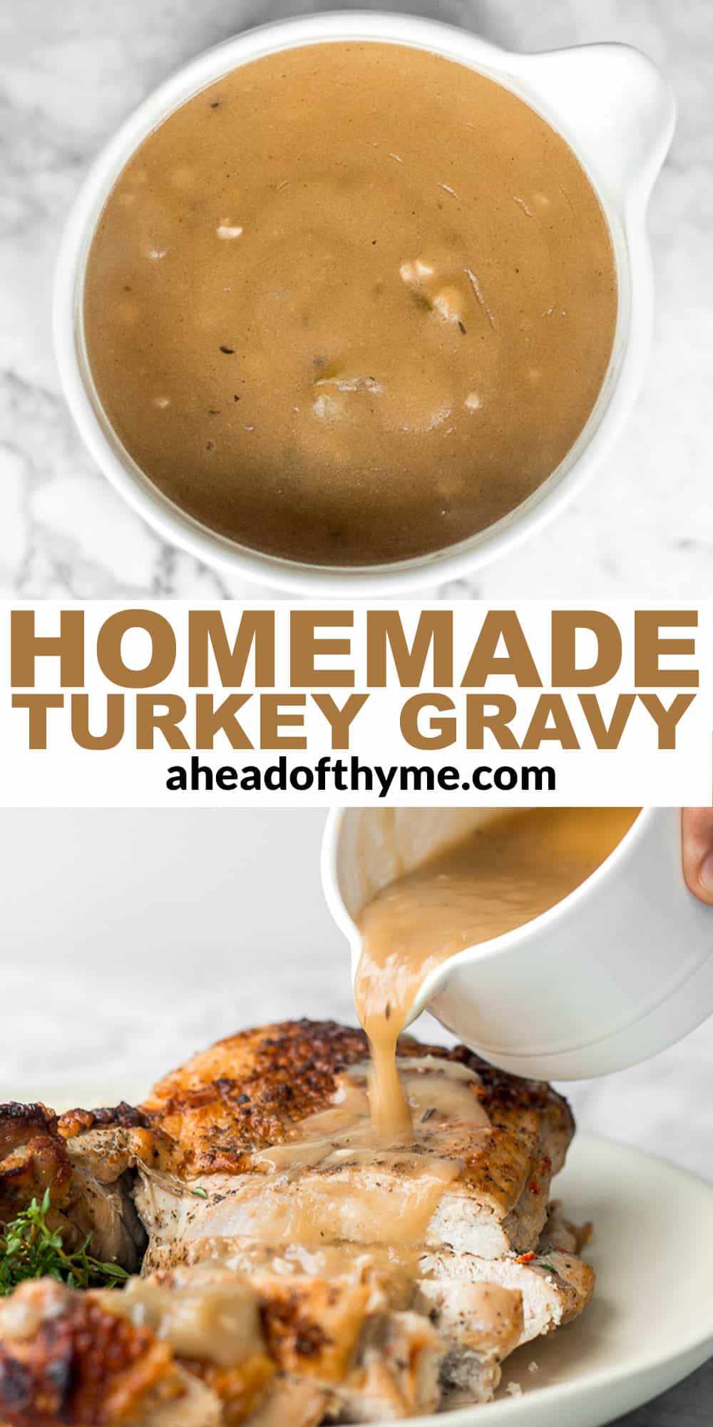 Classic Homemade Turkey Gravy