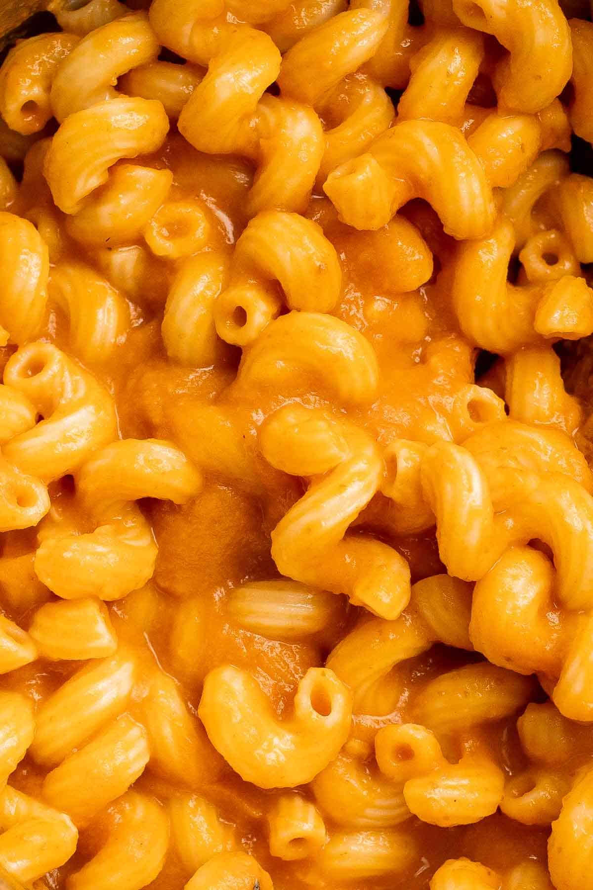 Pumpkin Pasta is one of the quickest and easiest pasta dishes you can make this fall! It's flavorful, creamy, cheesy, and made with real pumpkin! | aheadofthyme.com