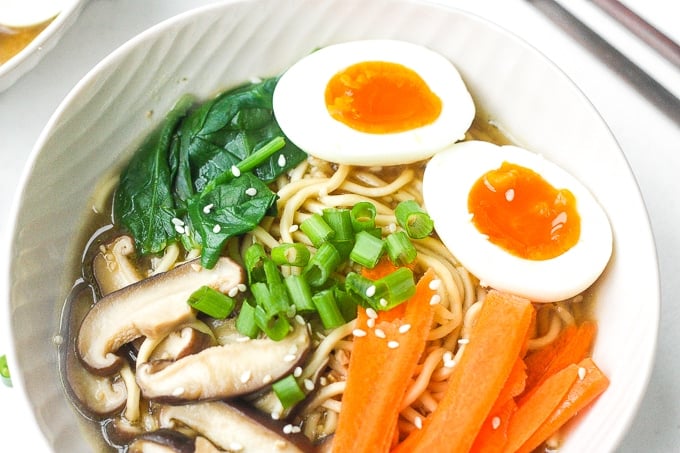 Quick and Easy Vegetarian Ramen Ahead of Thyme Quick and Easy Vegetarian Ramen Ahead of Thyme