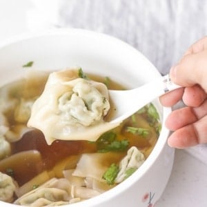 Easy 10 Minute Wonton Soup Ahead Of Thyme