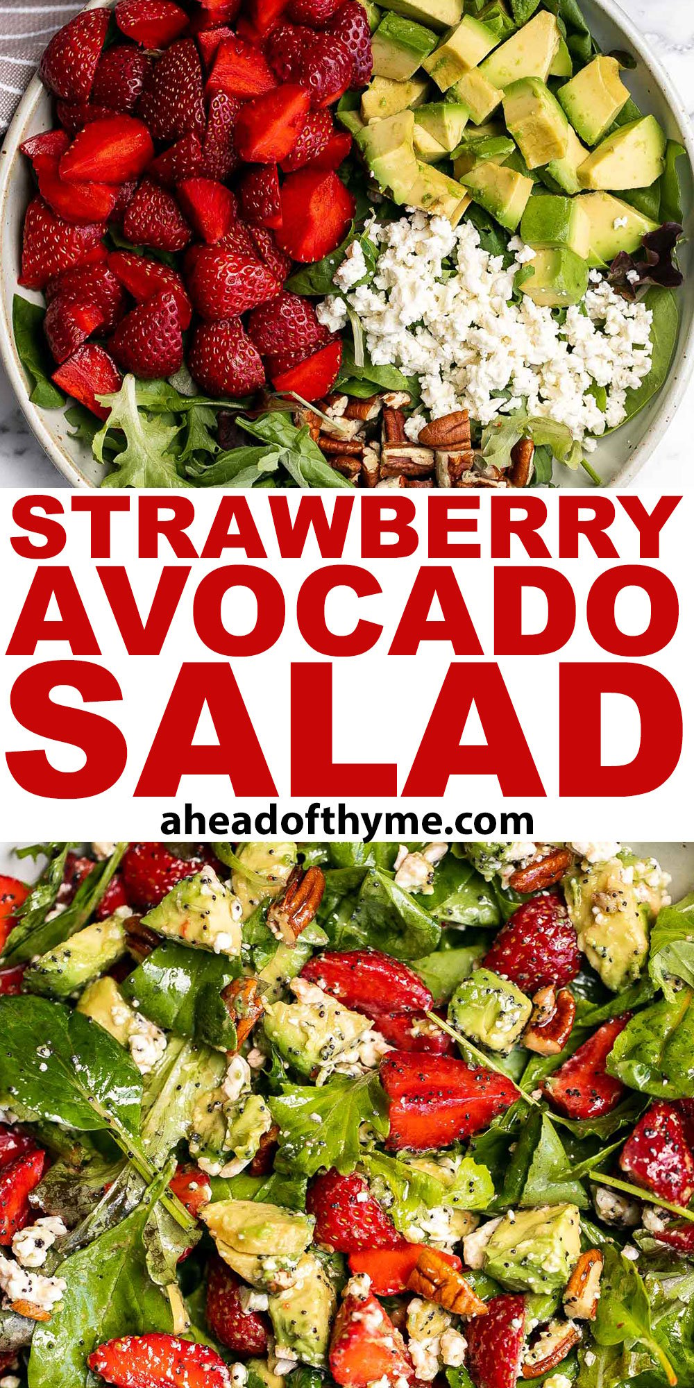 Strawberry Avocado Salad