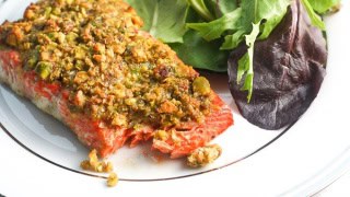 Pistachio Crusted Salmon Ahead Of Thyme