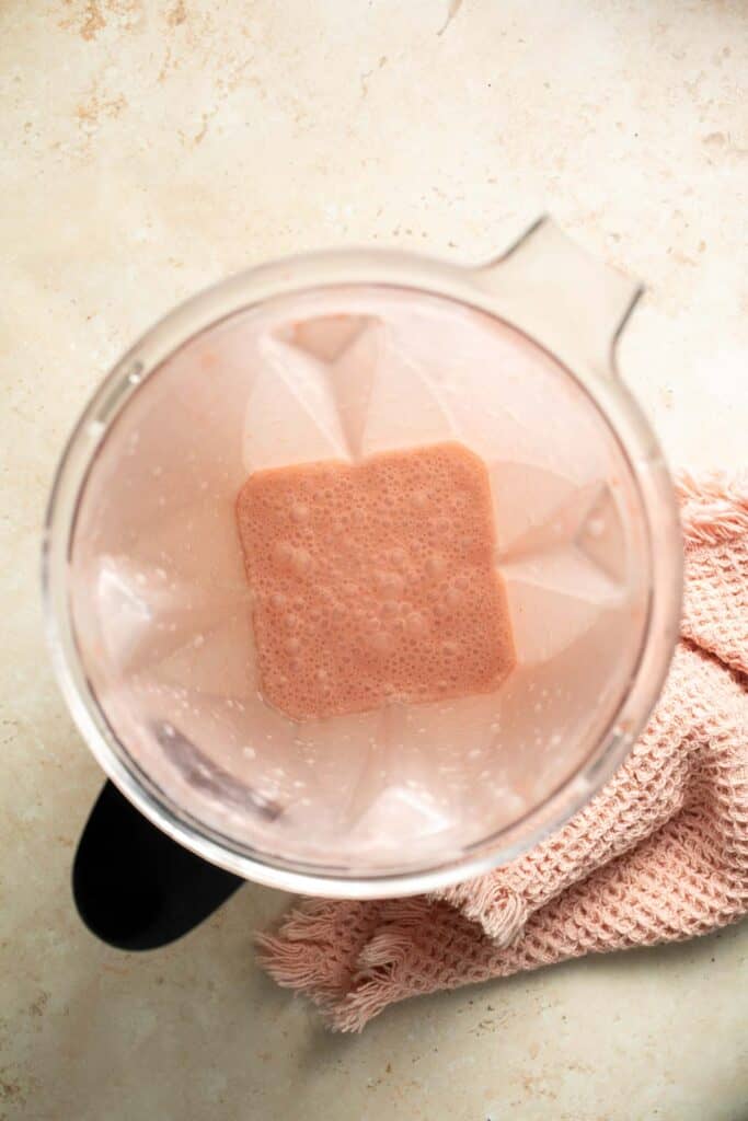 Homemade Strawberries and Cream Popsicles are healthy and easy to make using just four ingredients including fresh fruit. | aheadofthyme.com