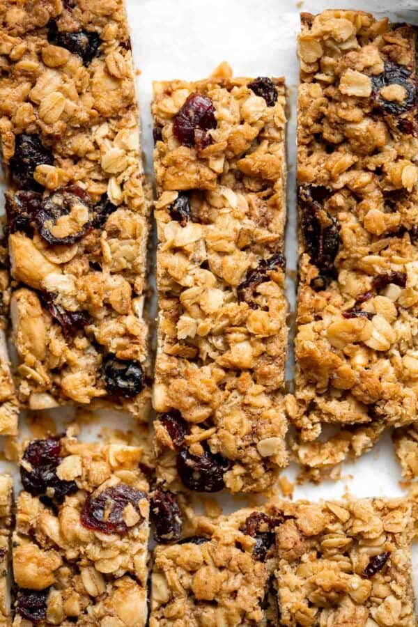 Almond Cranberry Granola Bars Ahead of Thyme