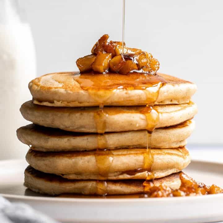 Applesauce Pancakes Ahead of Thyme