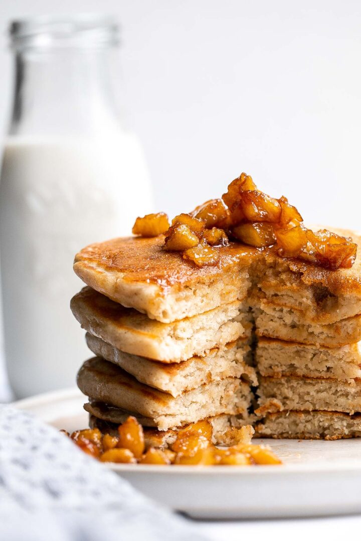 Applesauce Pancakes Ahead of Thyme