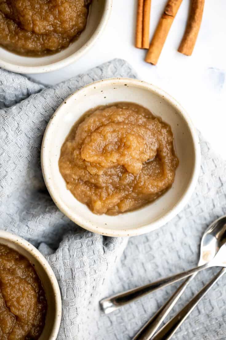 Slow Cooker Applesauce Ahead of Thyme