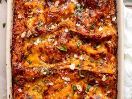 Vegetarian Lasagna with Spinach - Ahead of Thyme