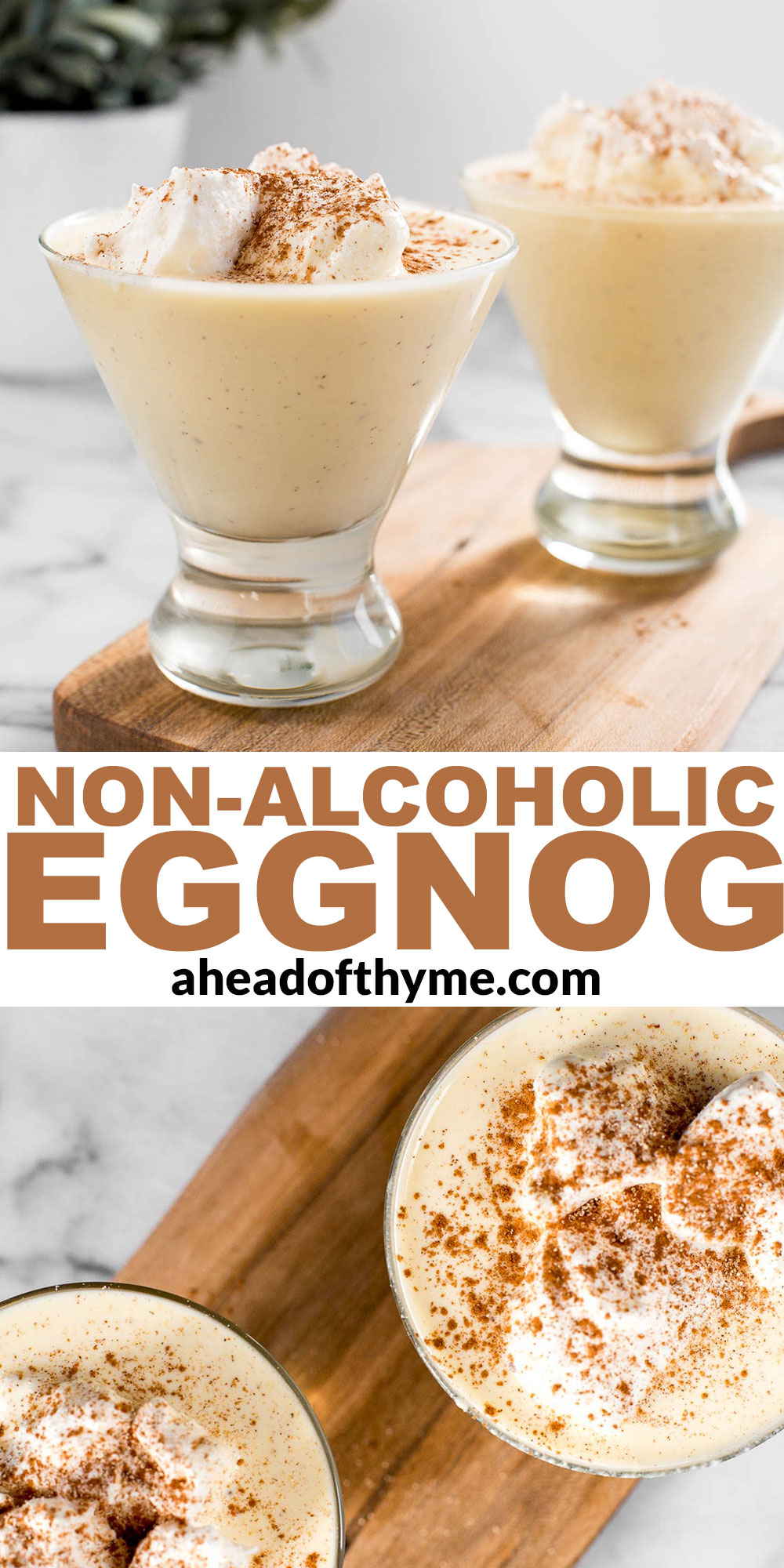 Non-Alcoholic Homemade Eggnog