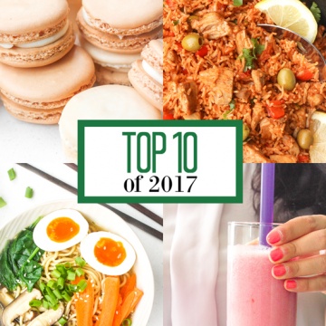 Browse the top 10 recipes featured on Ahead of Thyme in 2017 based on your views and comments! | aheadofthyme.com