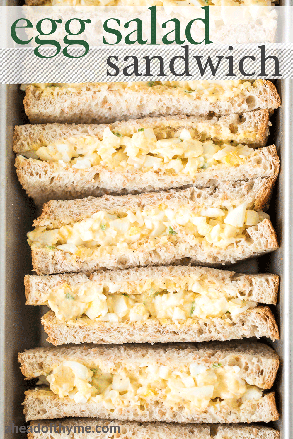 The Best Egg Salad Sandwich