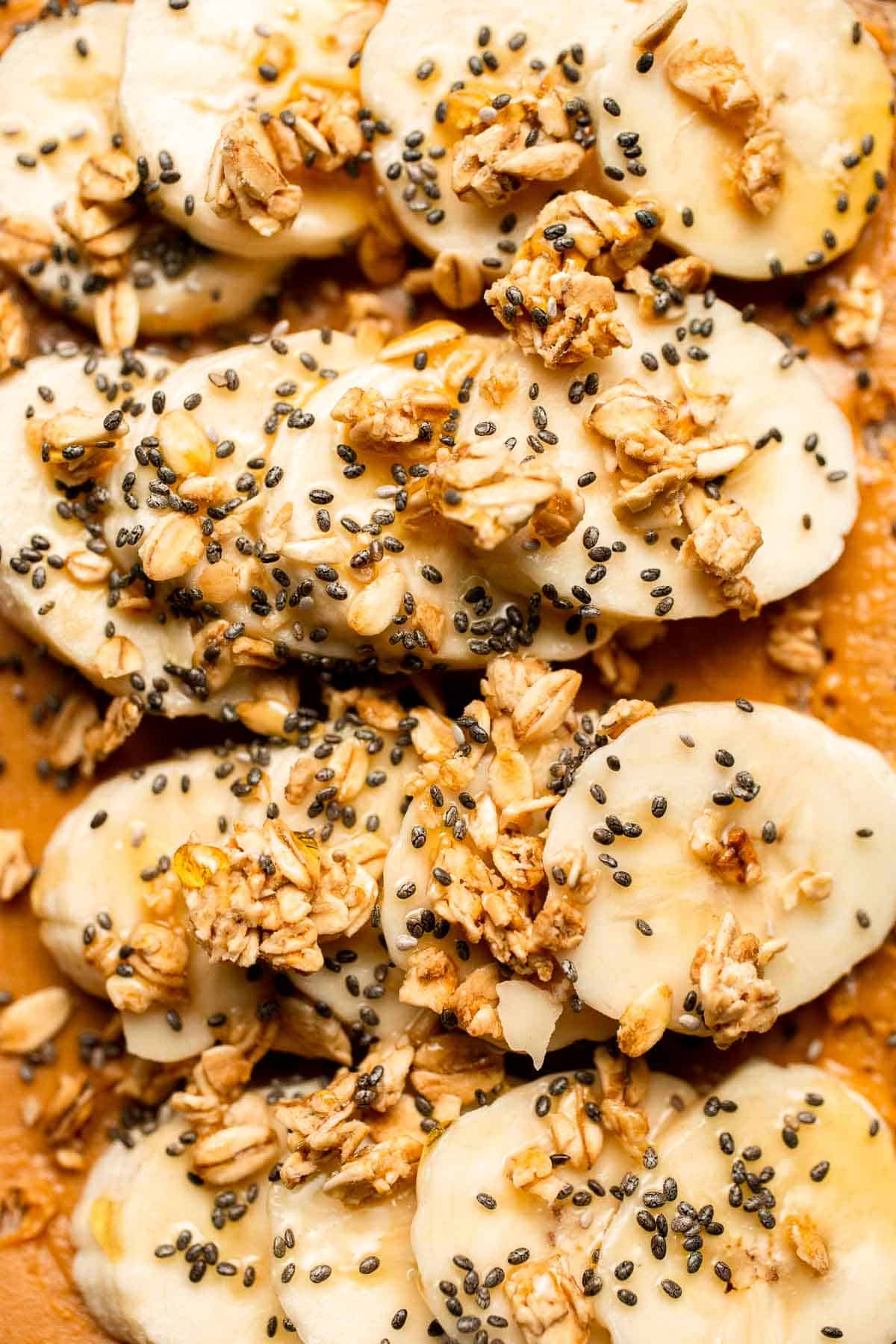 Peanut Butter Banana Toast is an incredibly simple yet healthy breakfast that's ready in a just 5 minutes. It's quick, satisfying, and protein-packed. | aheadofthyme.com