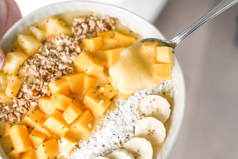 Tropical smoothie clearance bowl