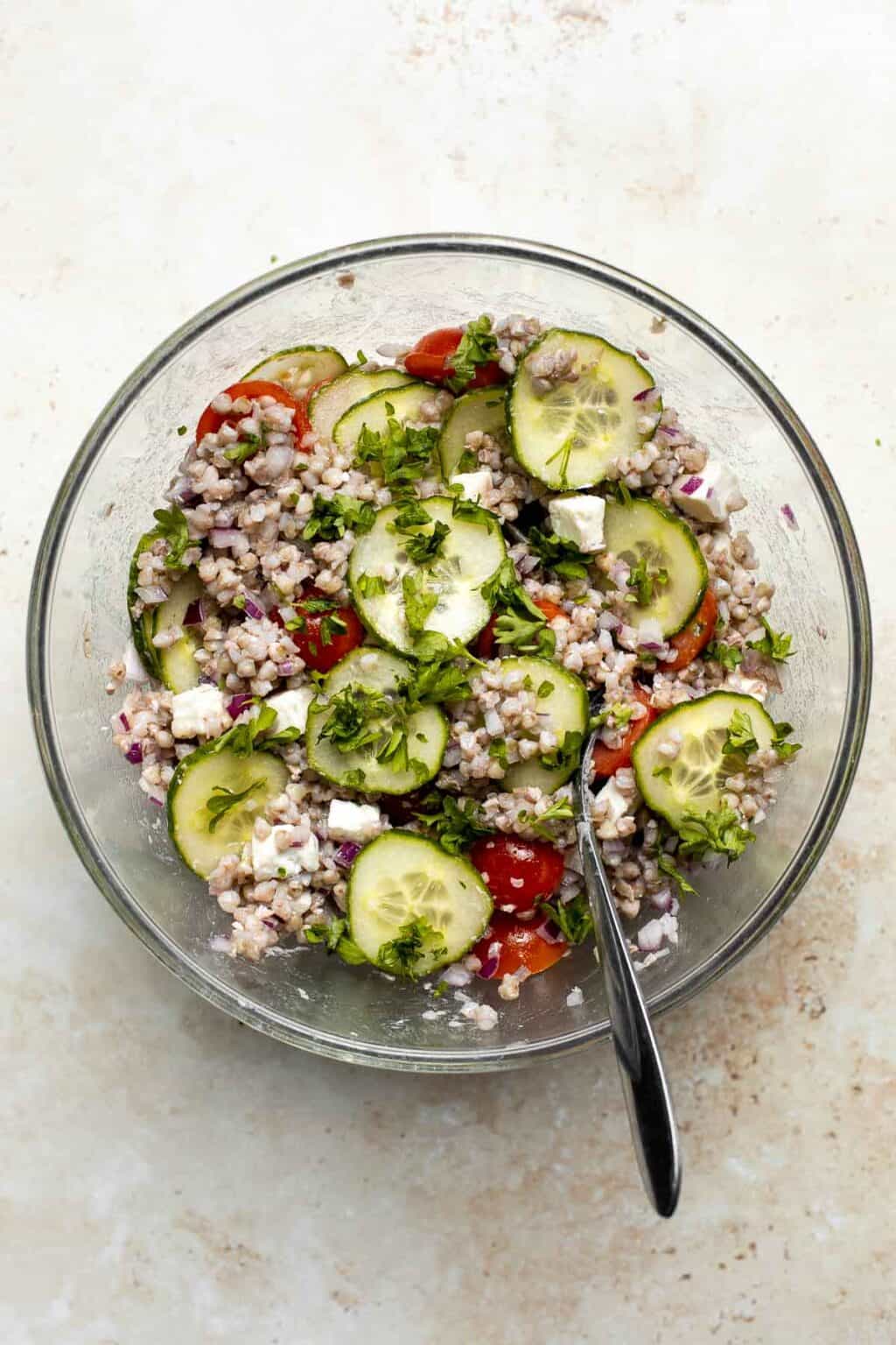 Buckwheat Salad Ahead of Thyme