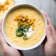 Creamy Mexican Corn Soup-image