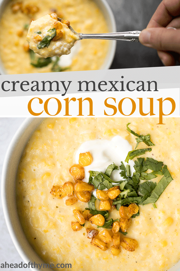 Creamy Mexican Corn Soup