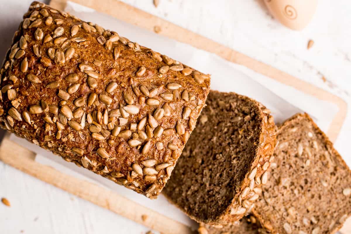 Homemade Sunflower Seed Bread Ahead of Thyme