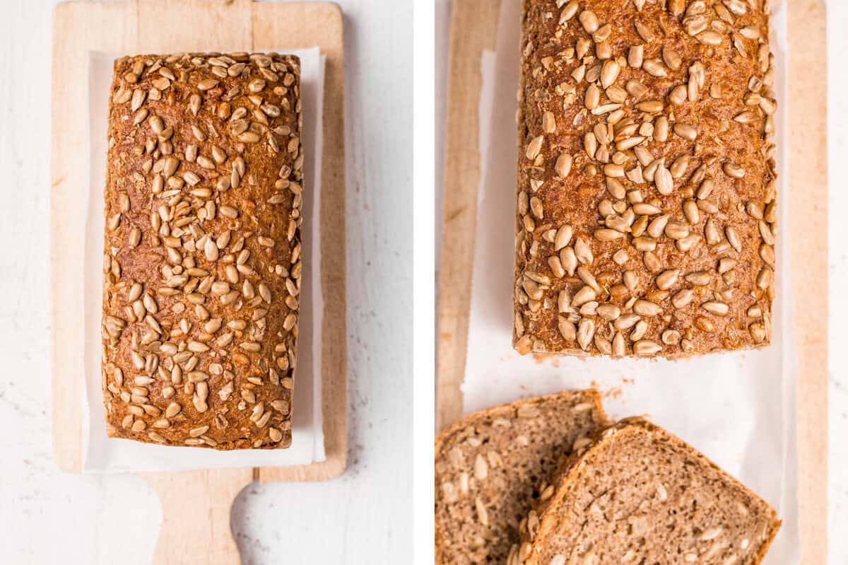 Homemade Sunflower Seed Bread Ahead of Thyme