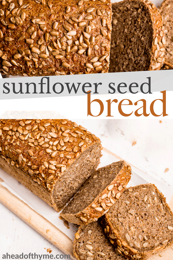 Homemade Sunflower Seed Bread