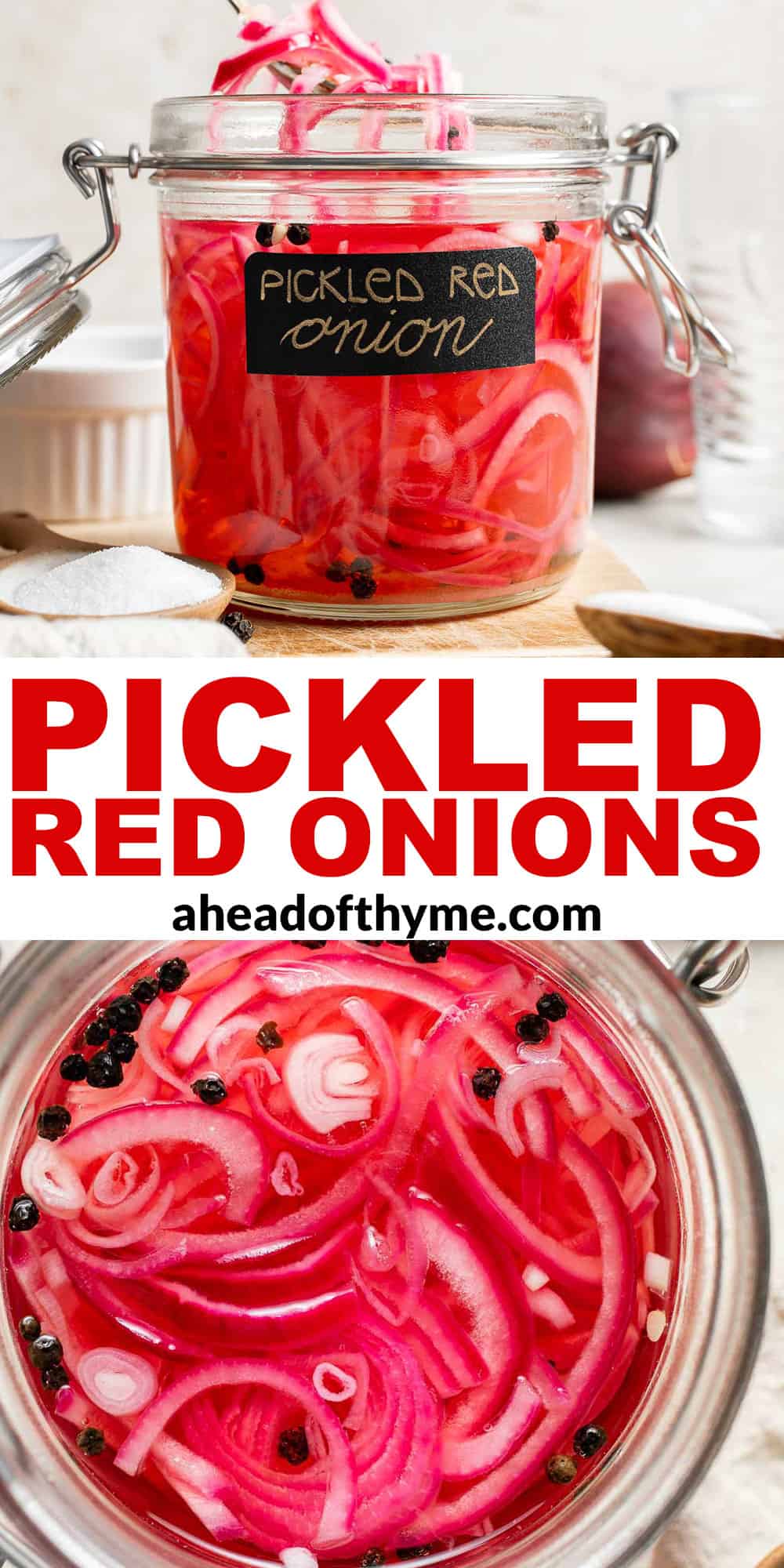 Quick and Easy Pickled Red Onions