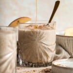 Healthy Apple Pie Fall Smoothie is quick and easy to make in minutes, delicious and nutritious, and tastes like apple pie — without the calories. | aheadofthyme.com