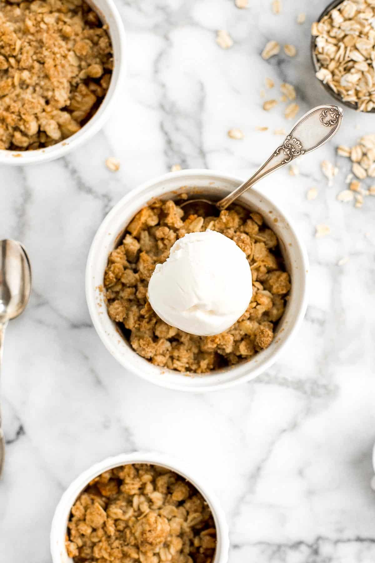 Individual Apple Crisp