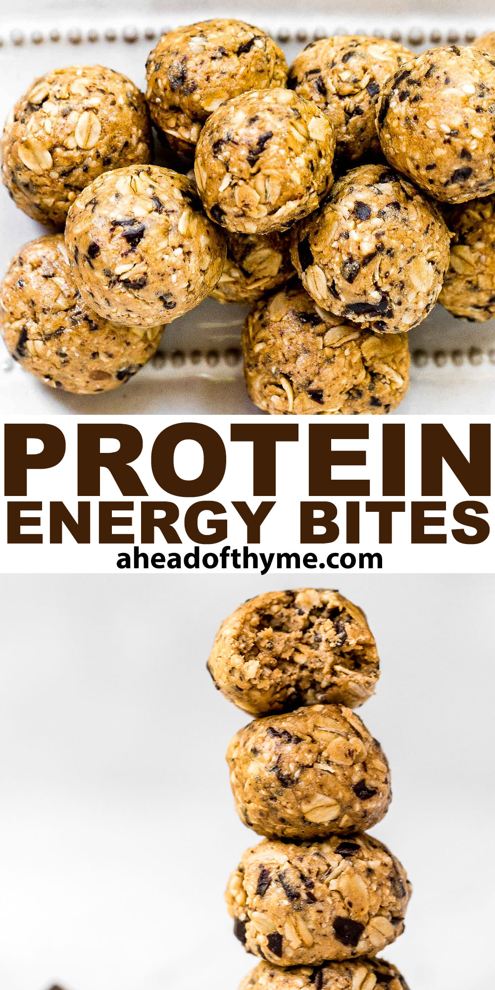 No Bake Protein Breakfast Energy Bites