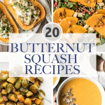 Browse the top 20 most popular butternut squash recipes from soups, salads, side dishes, mains, and dessert, there are so many ways to cook with squash. | aheadofthyme.com