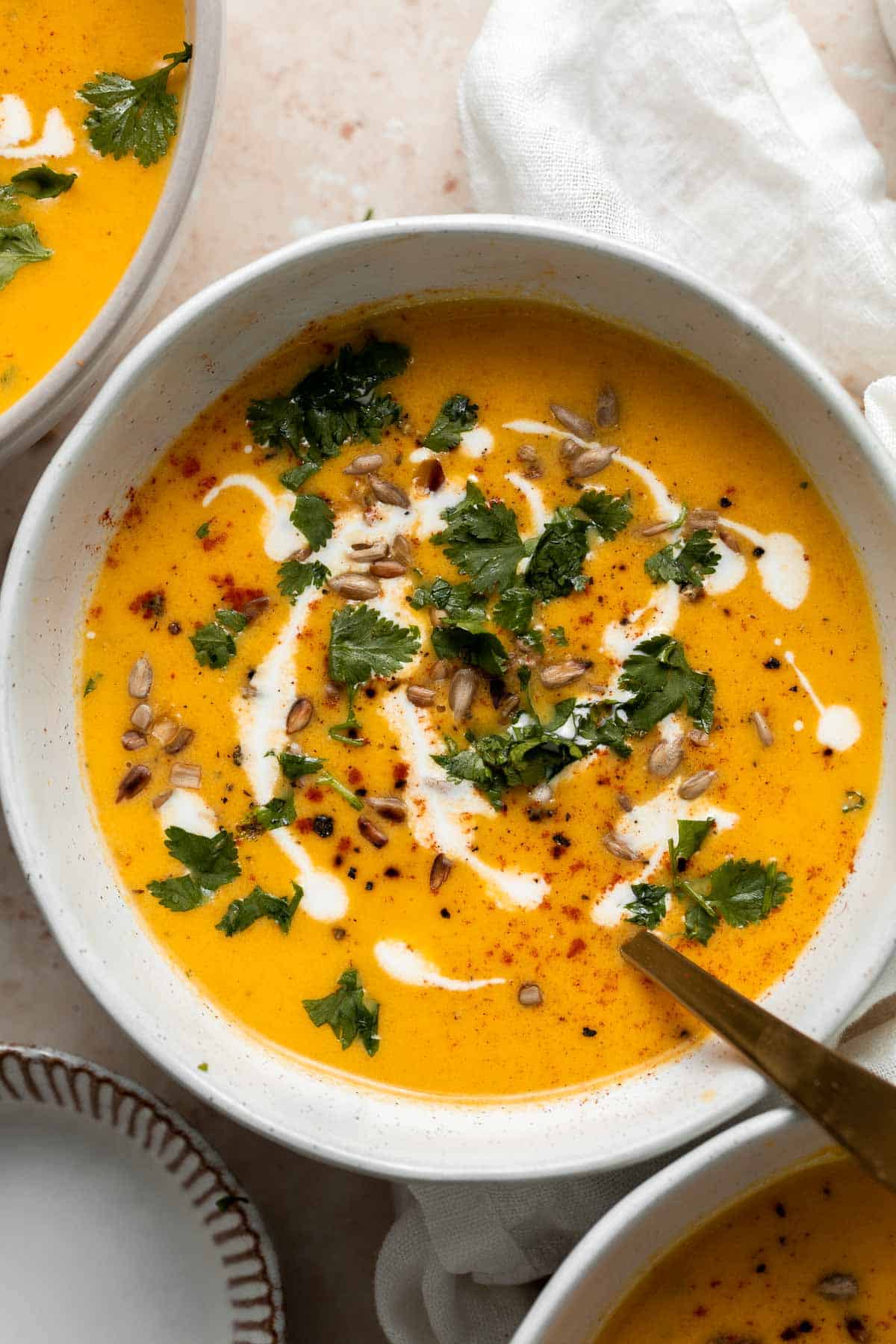 Carrot Pumpkin Soup - Ahead of Thyme