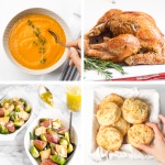 Tired of searching for a collection of recipes to serve at your holiday dinner this year? Look no further! Here's the perfect Thanksgiving menu for you, all in one place. | aheadofthyme.com