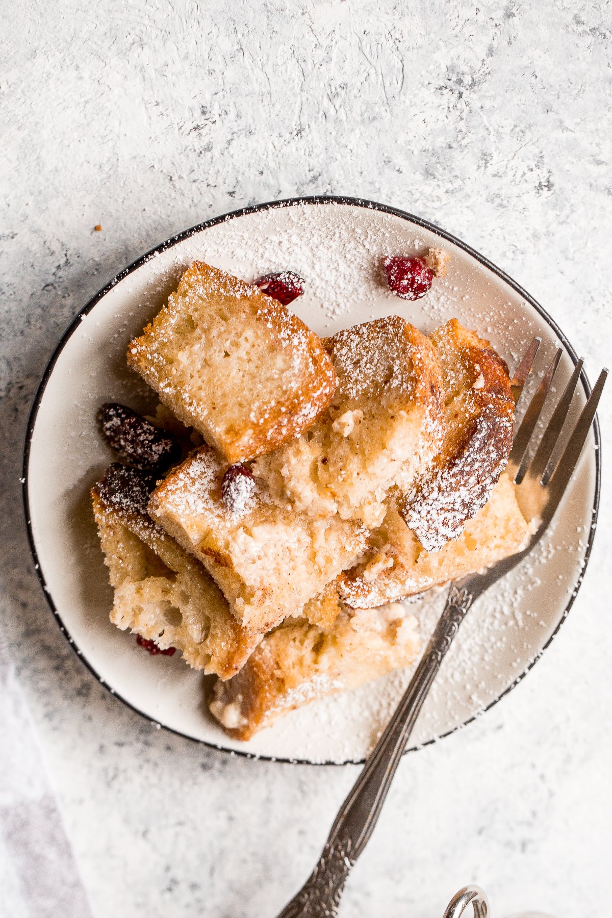 Baked Gingerbread French Toast Casserole Ahead of Thyme