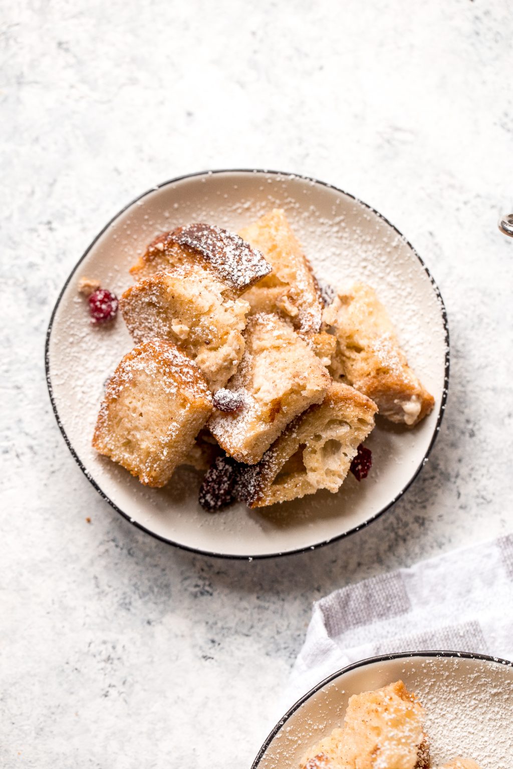 Baked Gingerbread French Toast Casserole Ahead of Thyme
