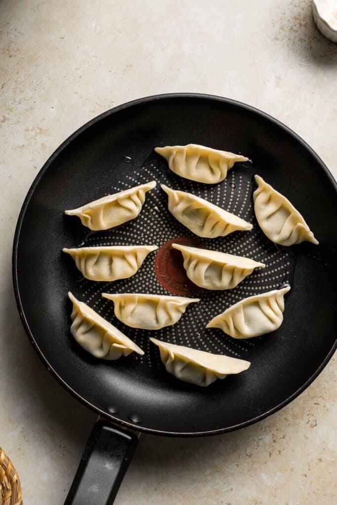 Chinese Beef Dumplings are filled with juicy ground beef, finely chopped celery, and a blend of aromatic seasonings. Make them steamed, boiled or pan-fried! | aheadofthyme.com