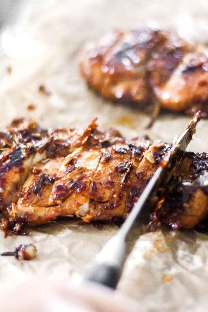 Pan-fried Lemongrass Chicken is a healthy, flavorful, and gluten-free Vietnamese dinner that is quick and easy to prep and cook in less than 25 minutes! | aheadofthyme.com