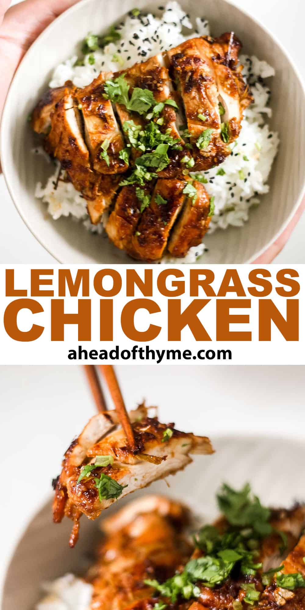 Pan-fried Lemongrass Chicken is a healthy, flavorful, and gluten-free Vietnamese dinner that is quick and easy to prep and cook in less than 25 minutes! | aheadofthyme.com