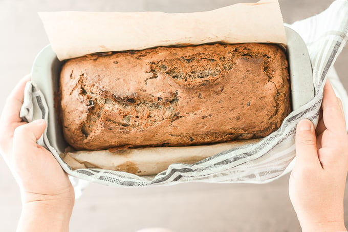 When you combine walnuts, raisins and dried fruit in a nutty banana bread, the result is a tender and moist loaf that is truly irresistible. | aheadofthyme.com