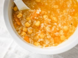 pumpkin-congee-rice-porridge-