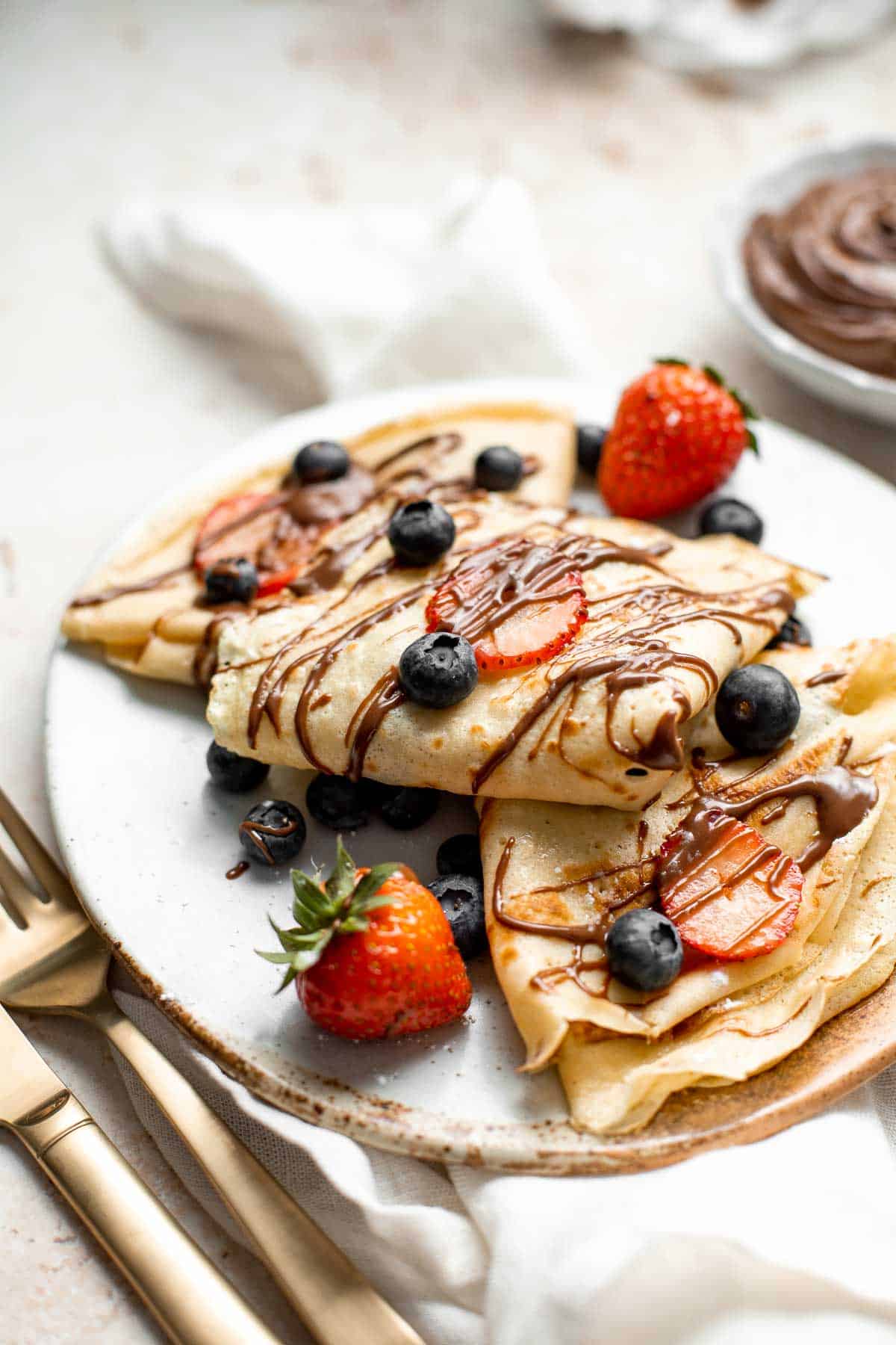 Nutella Crepes Recipe - Home. Made. Interest.